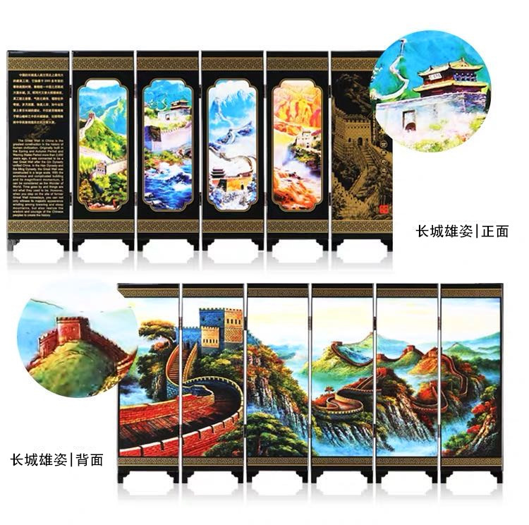National trend cultural and creative wood carvings, root carvings, table small screen ornaments, mini antique facial masks, special gifts suitable for foreigners, in stock, showcasing Chinese style cultural characteristics pic 12