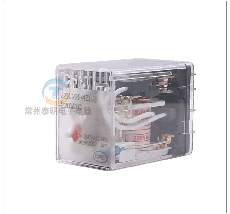 Chint MY4NJ small dc electromagnetic 14-pin relay JZX-22F(D)4Z with light 12 intermediate 24V 220V pic 16