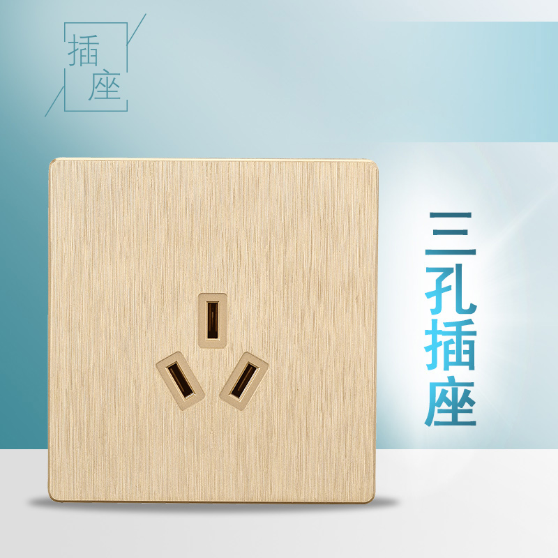 A 5-hole 16A high-power socket with switch for air conditioners and water heaters, which is exposed to the wall panel and concealed pic 11