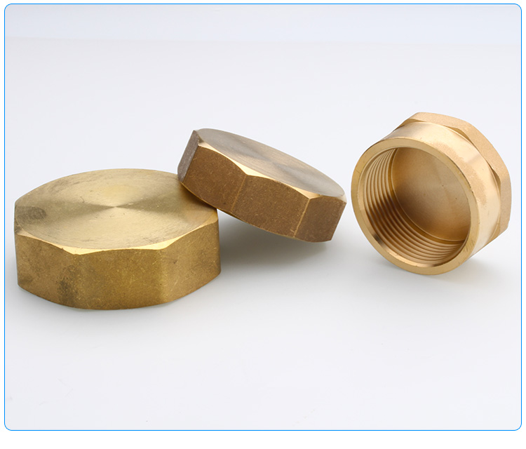 全铜水管堵头丝堵帽墙洞塞头四分闷头管帽4分6分内丝外丝堵盖塞子详情14