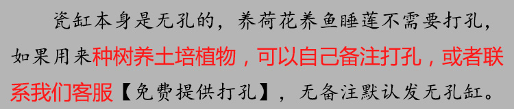 庭院大缸景德镇青花瓷水缸金鱼缸荷花碗莲睡莲盆乌龟缸酒店甲鱼缸详情2