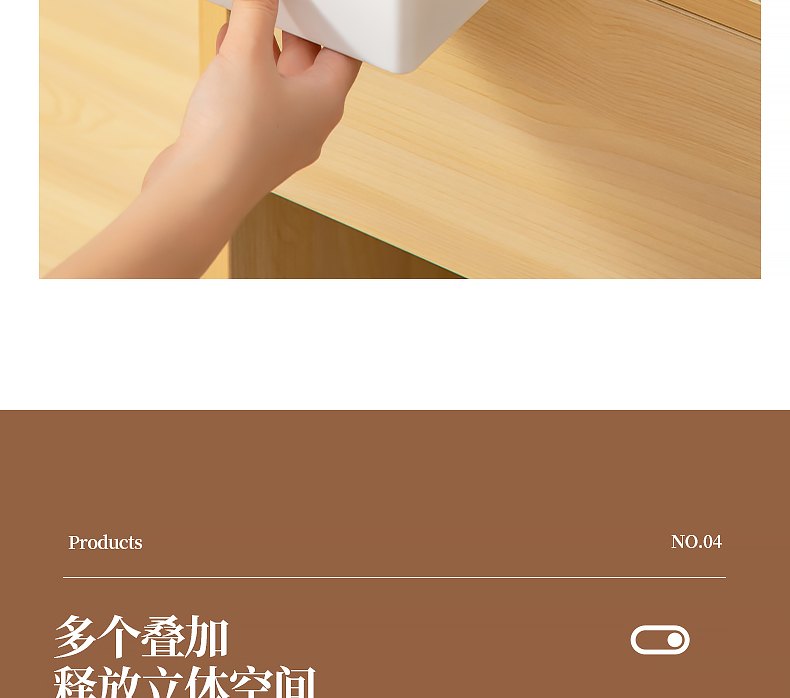 Desktop compartments storage box, hospital medicine box, cosmetics and sundries box, multi-compartment organization box, multi-functional storage box pic 18