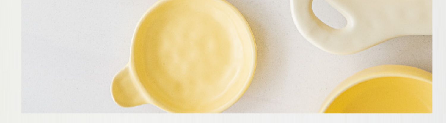 碗盘套装家用陶瓷碗面汤碗一人食手捏餐具平盘深烤盘碟子盘子详情4