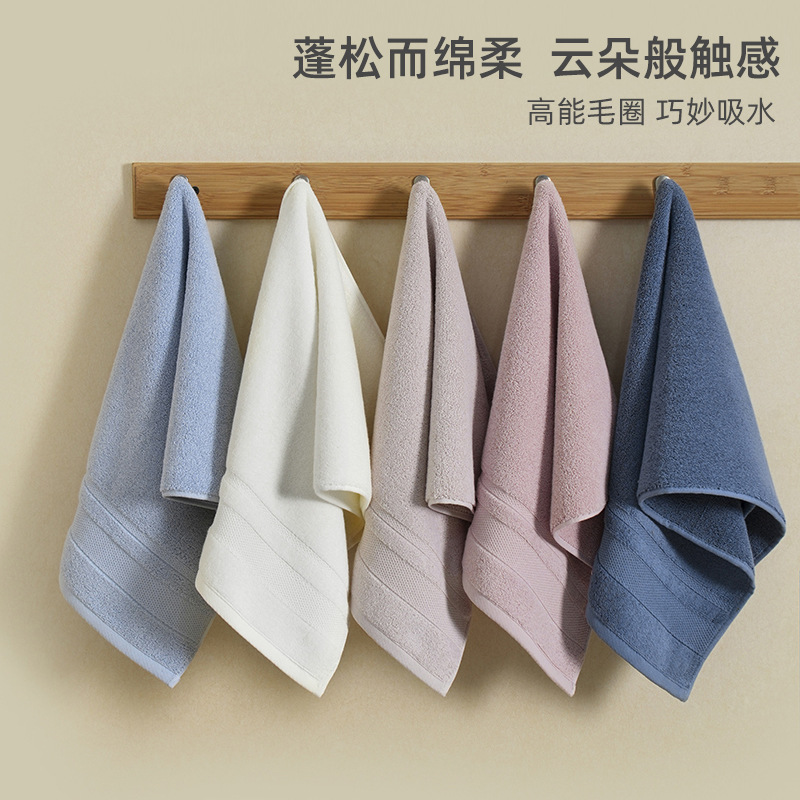 Five-star quality Xinjiang cotton towel, household, all-cotton, pure cotton, Class a cotton, soft, absorbent, face towel for men and women, adult Specification image