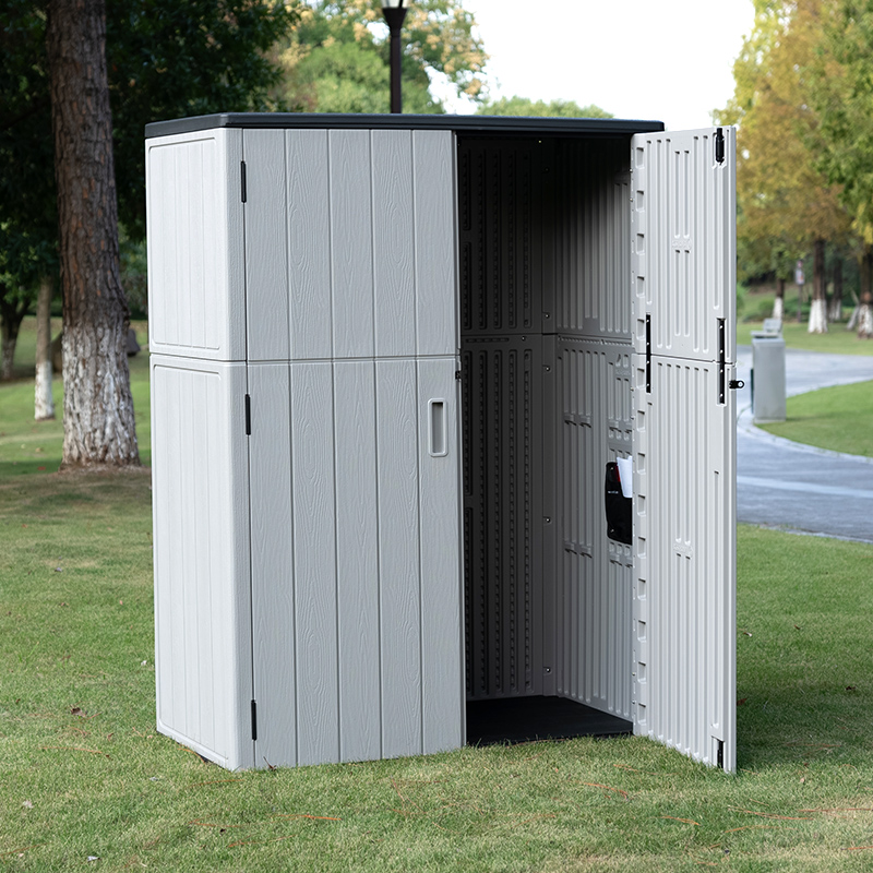 户外收纳柜庭院储物柜室外防晒置物柜花园防水工具柜阳台杂物柜子细节图