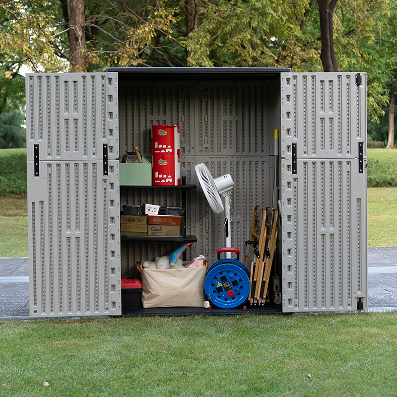 户外收纳柜庭院储物柜室外防晒置物柜花园防水工具柜阳台杂物柜子产品图