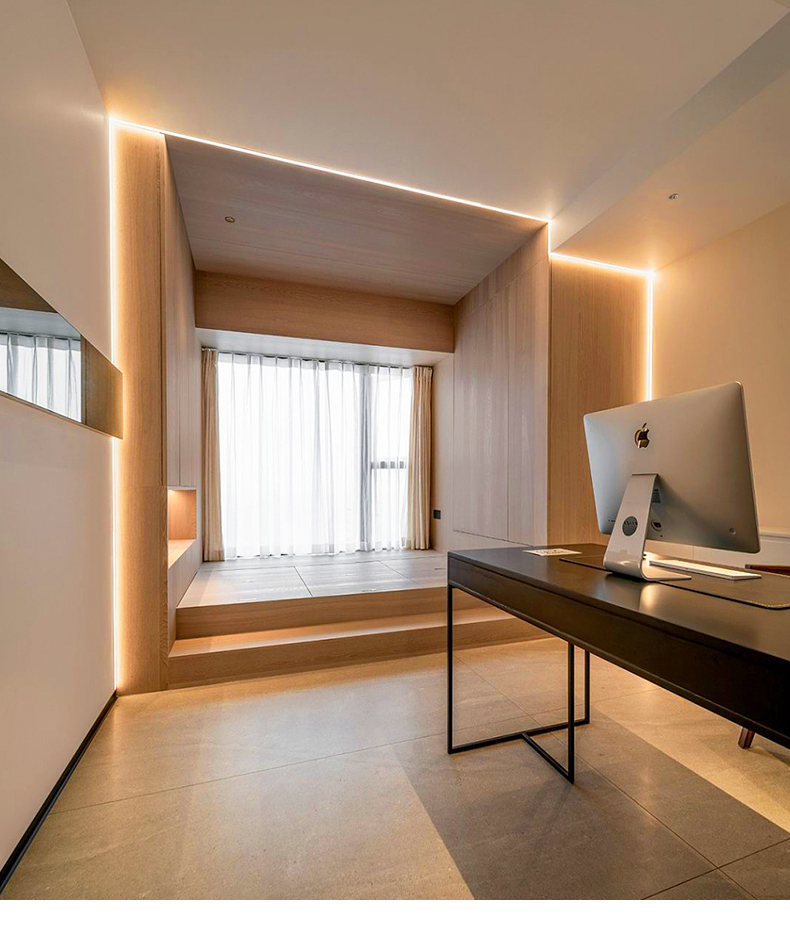 低压24V12V灯带线形灯自粘客厅背景墙贴片橱柜嵌入式卡槽led灯条详情15