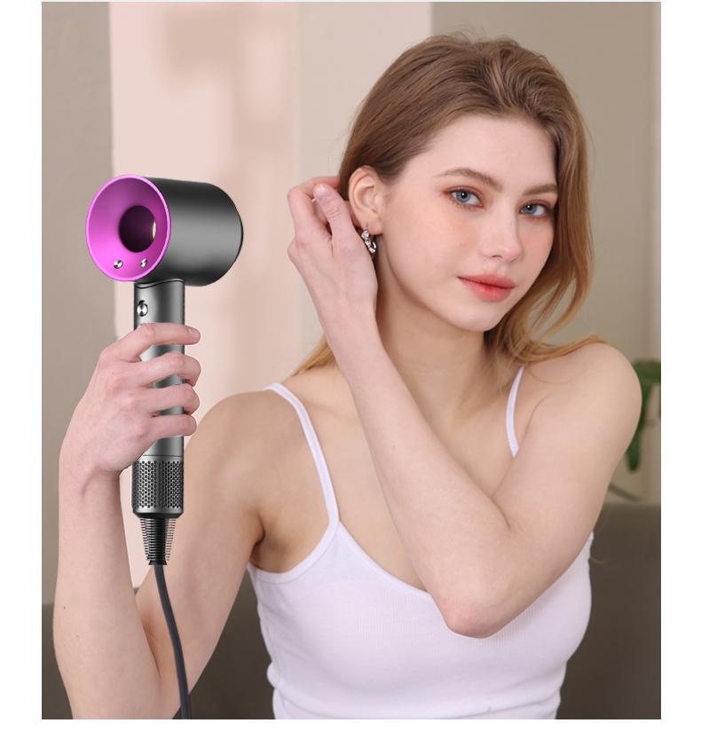 高速吹风机家用负离子护发速干风筒不伤发恒温静音华强北点吹风筒详情12