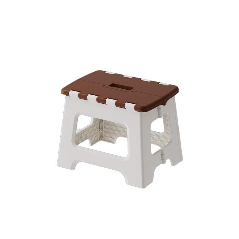 Foldable stool, bathroom stool, sturdy and durable, outdoor portable stool, low stool, space-saving, dining chair, thickened plastic chair Item Picture