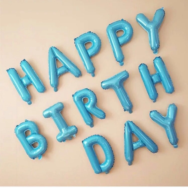 宝宝周岁儿童生日快乐派对气球拉旗装饰场景布置背景墙party用品详情图4