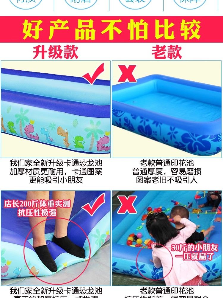 儿童钓鱼池捞鱼池沙池游泳池户外摆摊充气水池广场夜市公园摆地摊详情2