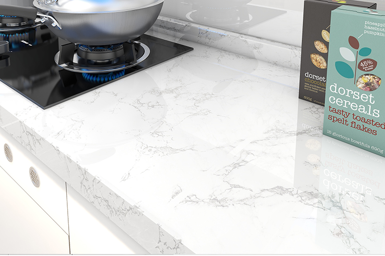 墙纸自粘家用加厚防水瓷砖墙贴橱柜灶台桌面装饰厨房防油贴纸批发详情15