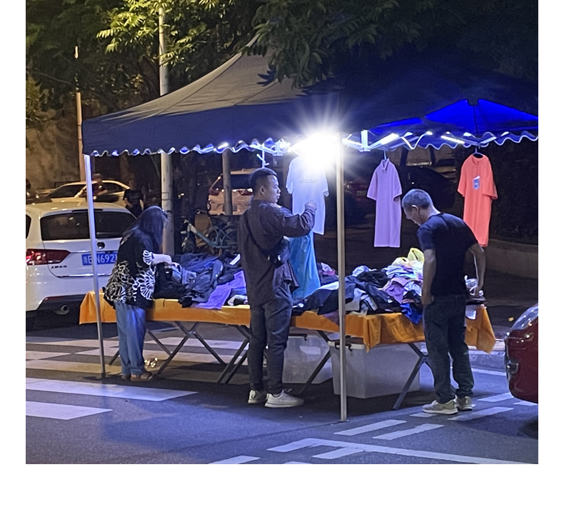 LED充电灯泡夜市摆摊地摊灯家用可移动式户外照明露营球泡长续航详情21