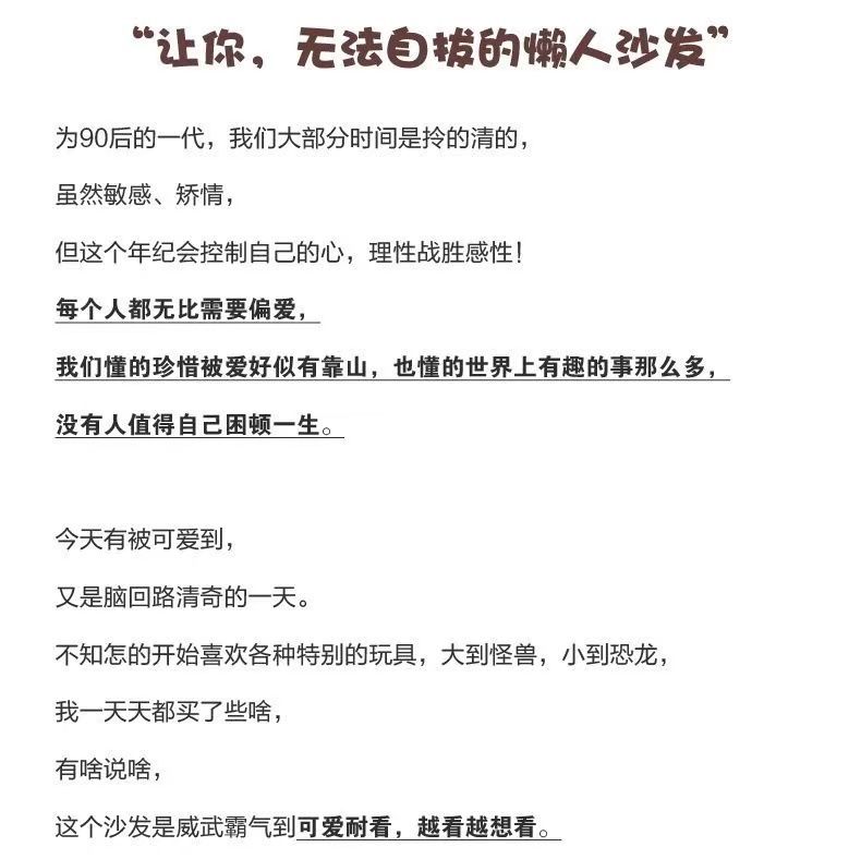 懒人沙发双人榻榻米座椅小户型出租屋家具卧室女躺椅单人靠跨境详情4
