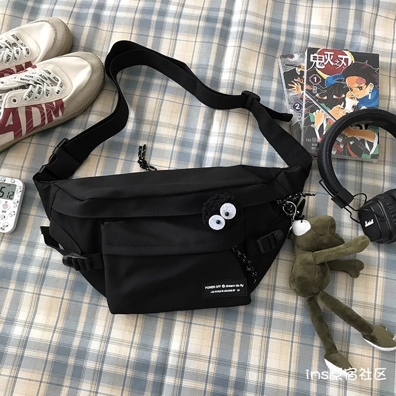 斜挎包男款潮牌潮流胸包男士背包运动单肩包女手机男生小挎包腰包详情11