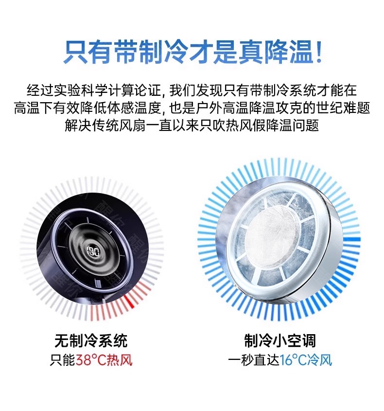 跨境爆款FC-08手持风扇迷你制冷冰敷便携静音充电长续航家用两季电器详情4