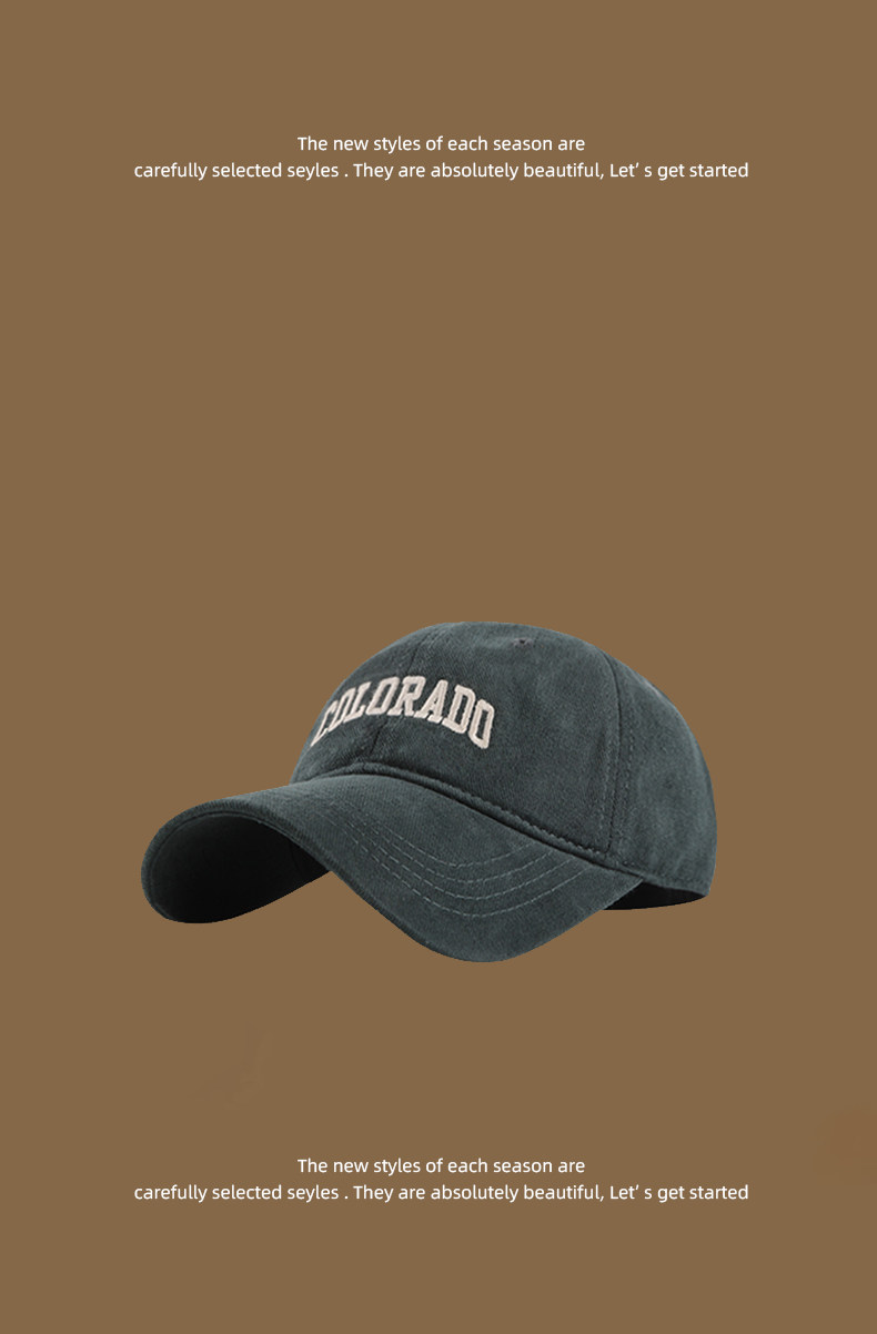 Wheat straw straw hat, sunshade baseball cap, casual breathable sun protection cap pic 15