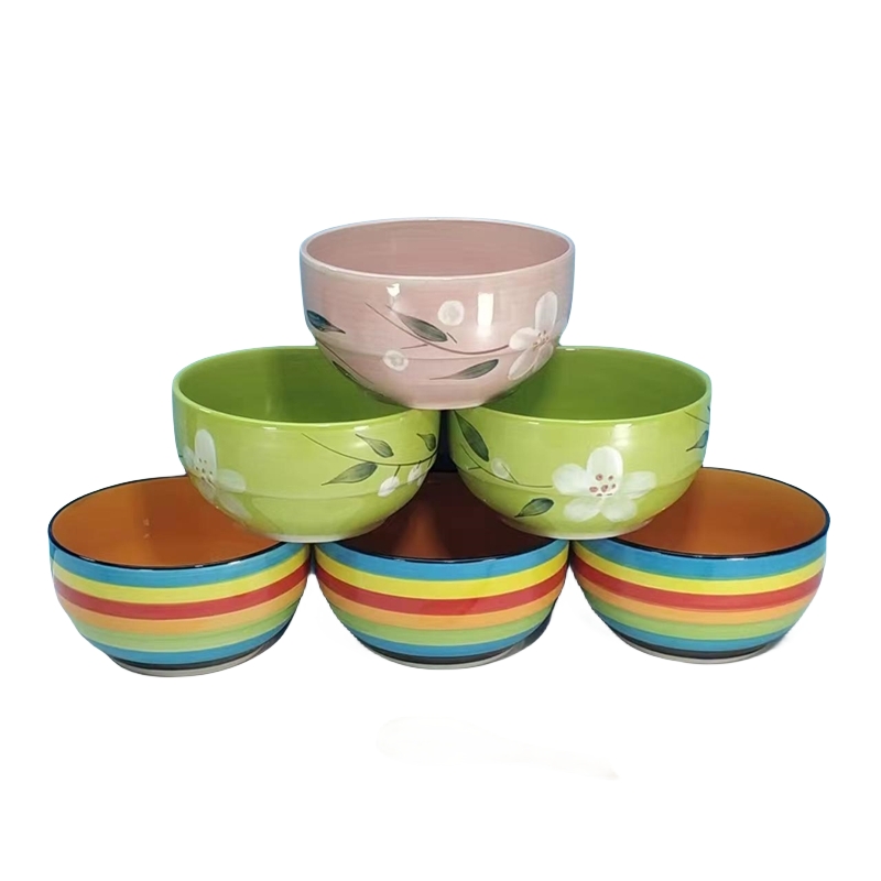 陶瓷碗/不锈钢碗/锅碗/碗碟盘子/摔碗白底实物图