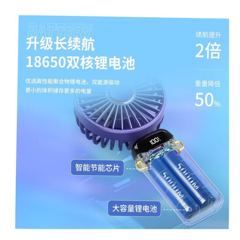 迷你手持扇实物图