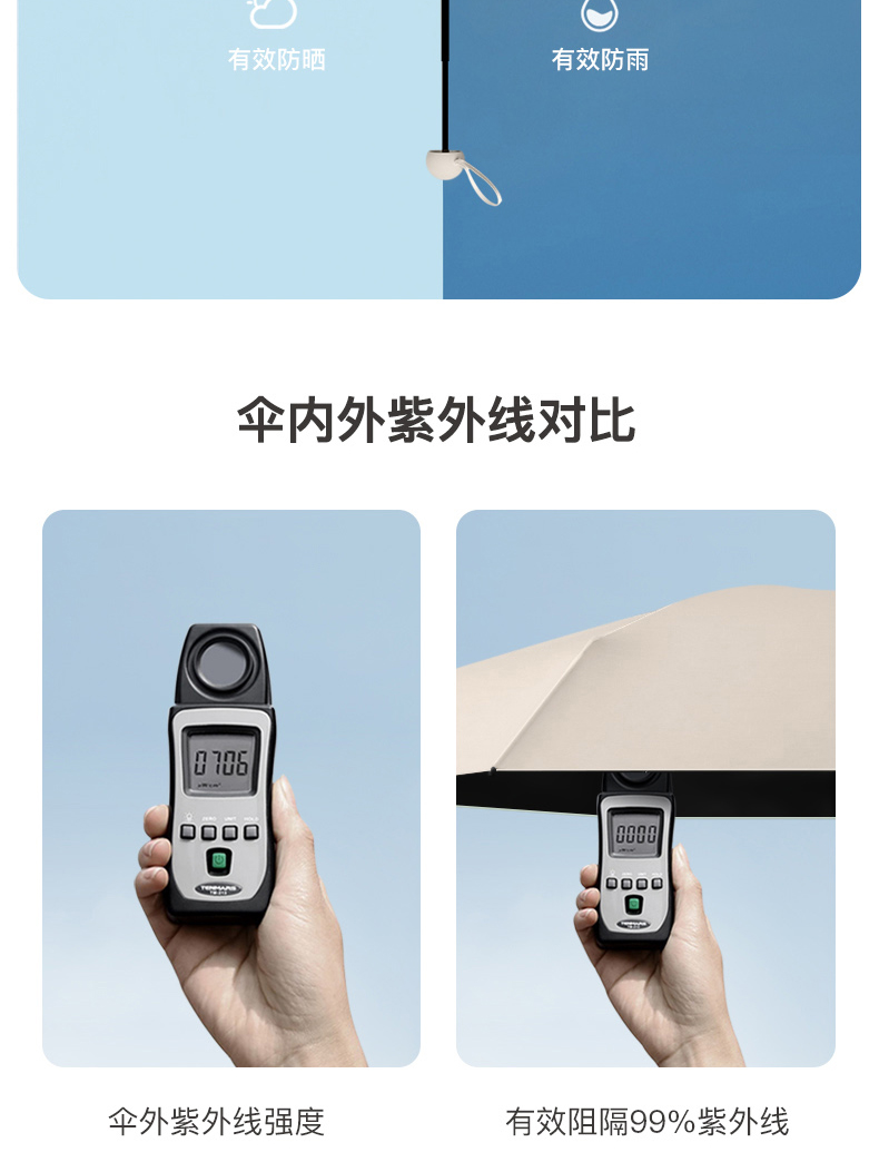 五折胶囊伞防晒雨伞太阳伞迷你晴雨两用遮阳伞女便携定制logo批发详情12
