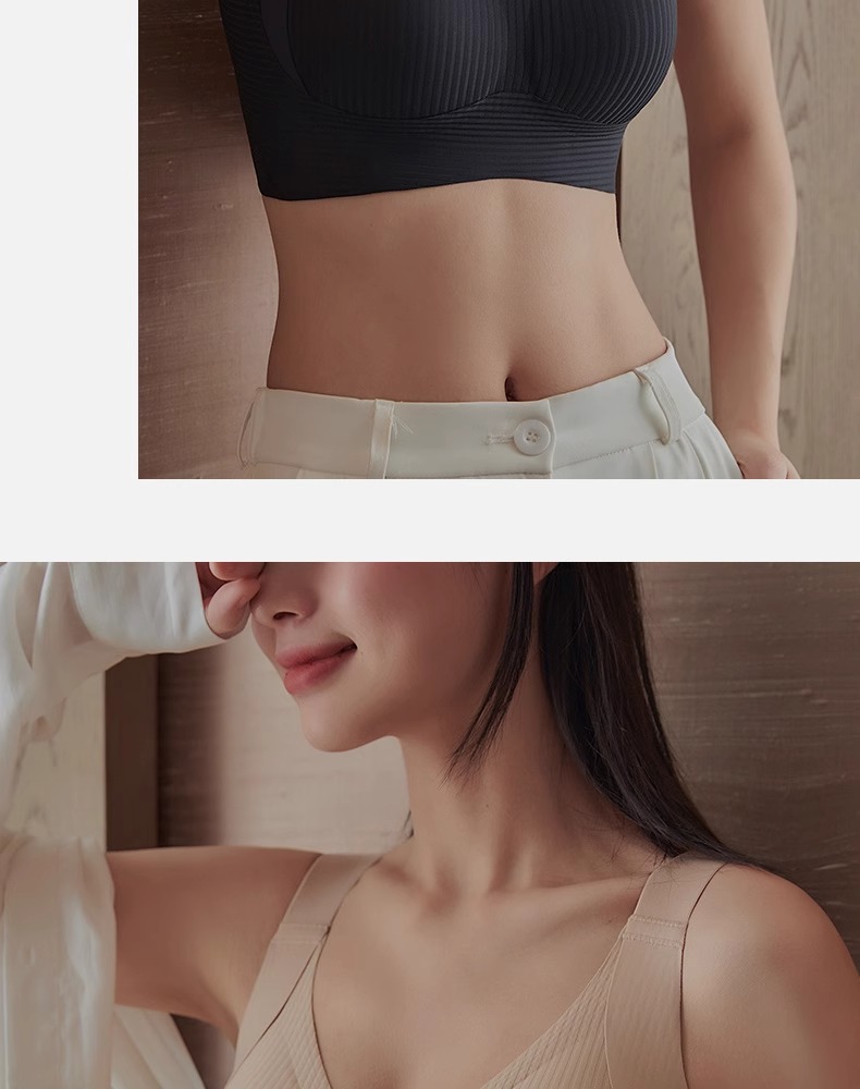 跨境调整型内衣女大胸显小文胸防下垂大码无痕收副乳女士胸罩聚拢详情25