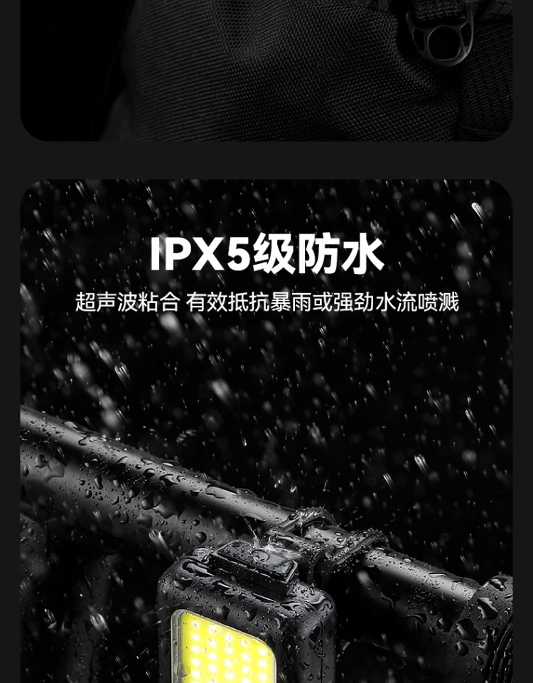 跨境自行车尾灯山地车前灯单车配件大全骑行装备夜骑灯行警示充电详情15