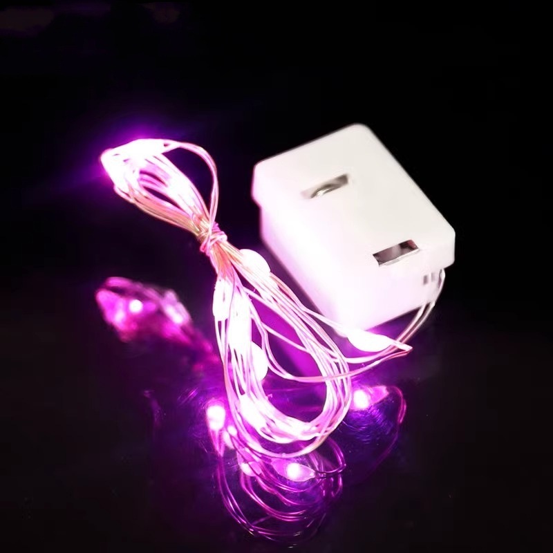 Luminous flower bouquets, string lights, LED small colored lights, string lights, mini cakes, decorative flashing lights, lanterns, electronic lamp cores, bedroom pic 6