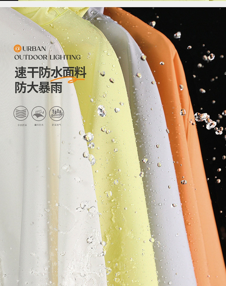 电动车雨衣挡脸高领单人防暴雨加厚加大男骑行人车分离遮脚女雨披详情16