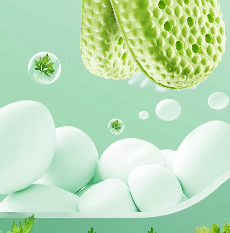 跨境批发运功鞋垫男女超软久站不累艾草除臭吸汗透气运动减震鞋垫详情6