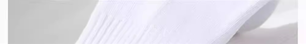 白色袜子男士精梳棉棉长袜夏天薄防臭吸汗动短袜春秋黑白中筒袜详情19