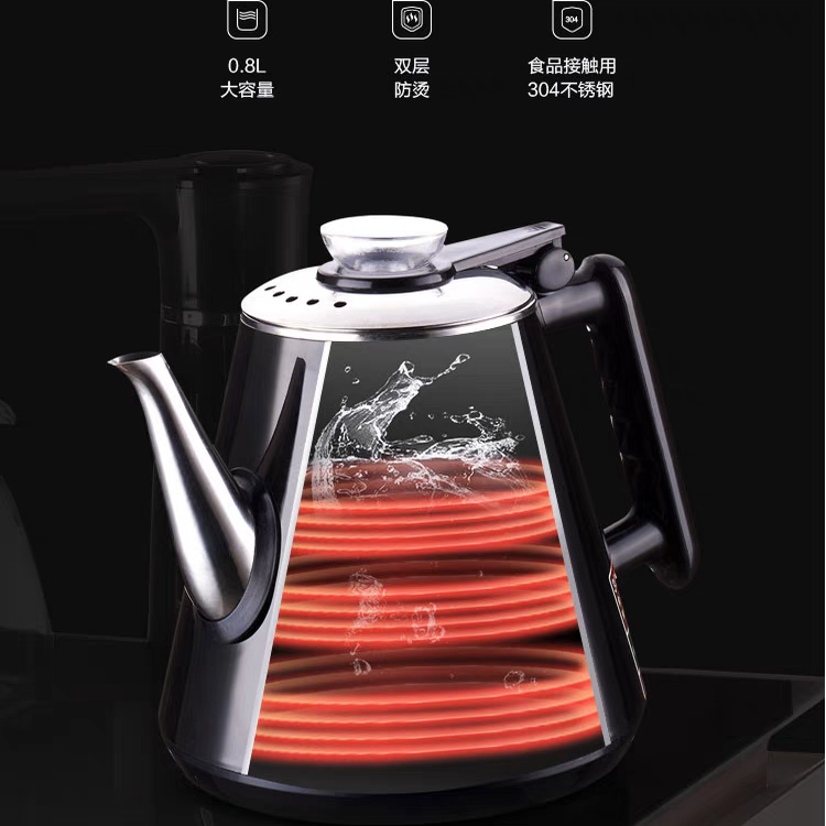 Qinyuan Tea Bar machine, health care kettle, water dispenser, teapot, H08B boiling kettle, heat-resistant glass constant temperature coupler is compatible details Picture