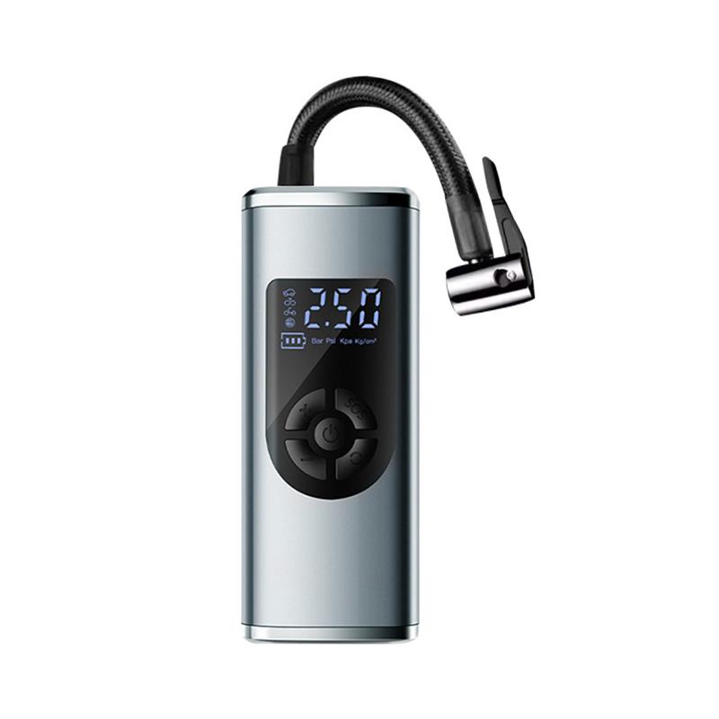 The new type of intelligent wireless digital display portable multi-functional electric air pump is a car air pump Item Picture