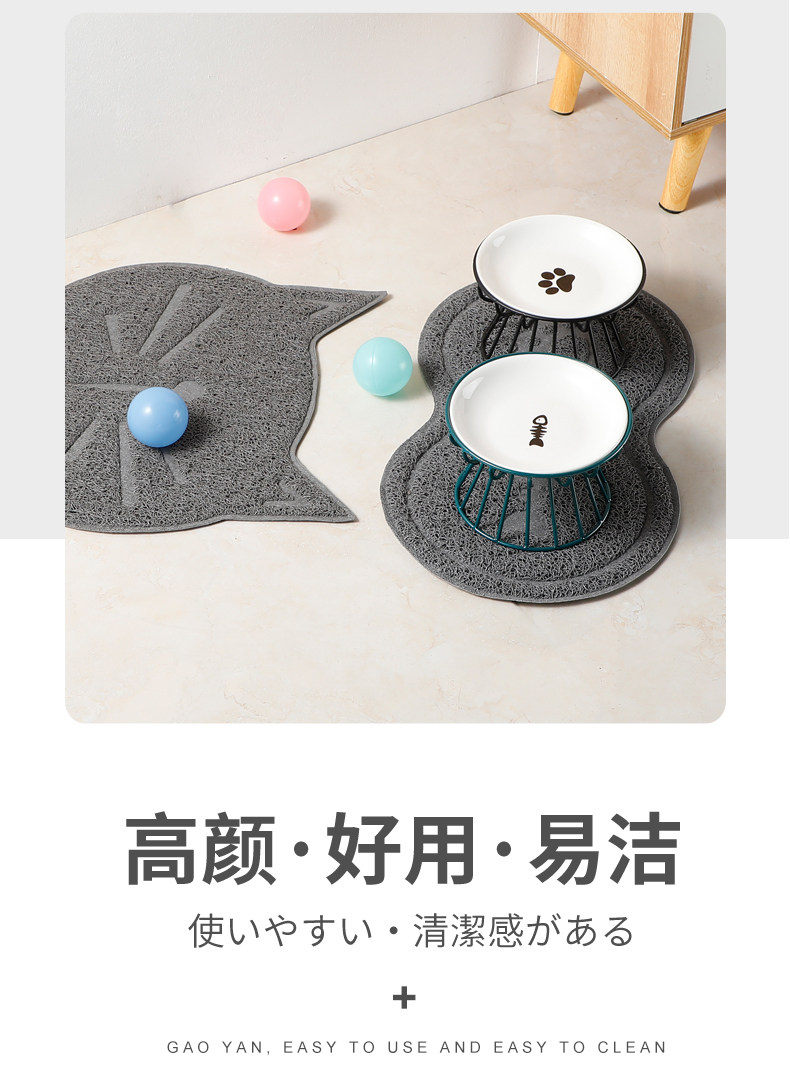 Pet food bowls, cute pet supplies, cat and dog food bowls pic 11