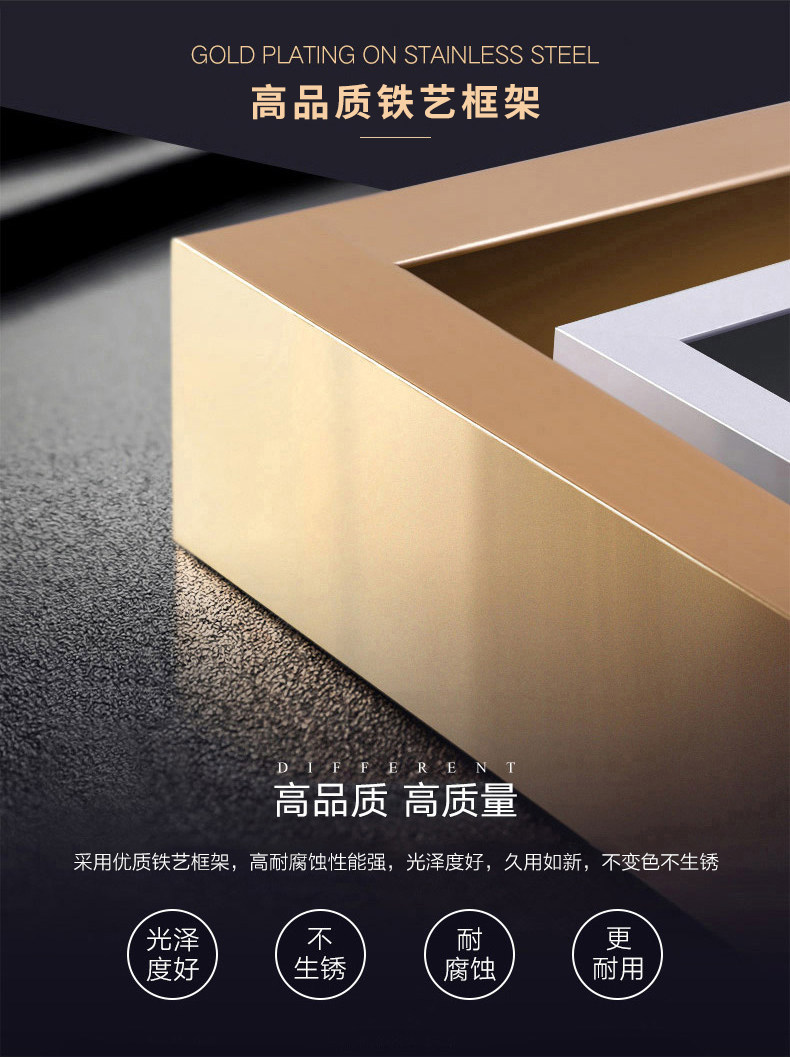 星辰工厂网红轻奢简约露台花园桌椅子套装户外阳台小桌椅组合休闲室外庭院详情25