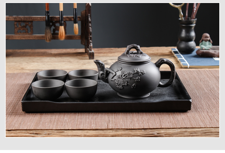 紫砂茶壶大容量紫砂壶家用大号泡茶器宜兴手工茶壶功夫茶具杯套装详情29
