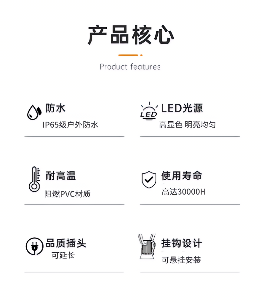 严选G40户外高亮太阳能挂灯沙滩婚礼餐厅氛围布置室外装饰led灯串详情4