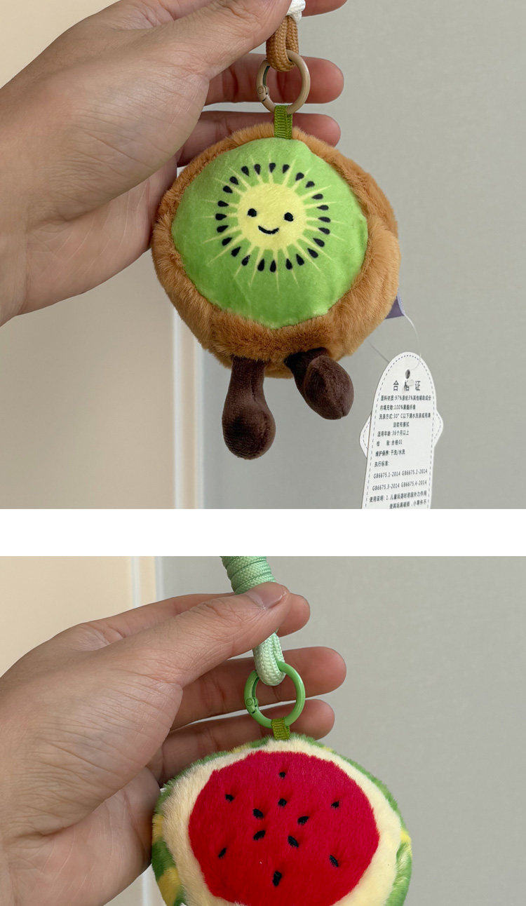 Wholesale of ecological fruit pendants, plush toys, cute companion dolls, plush dolls, and festival gifts pic 11
