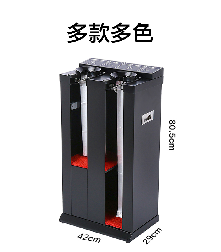 不锈钢伞袋机自动雨伞套袋机雨伞机伞套机酒店大堂商用伞架收纳桶详情10