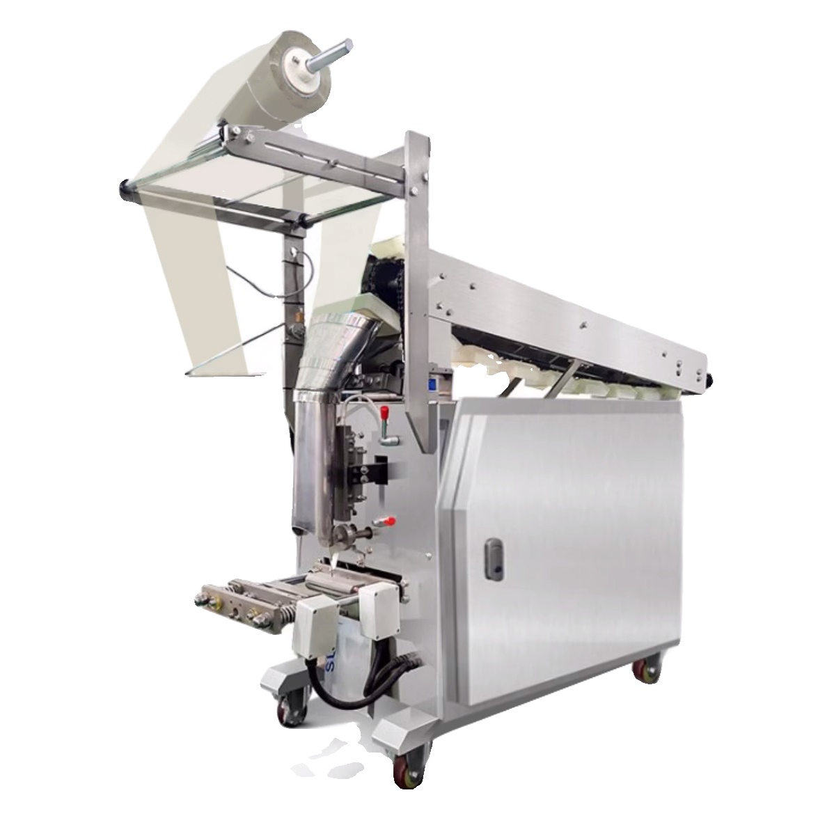 Chain bucket hardware accessories building block packaging machine, flower tea mixed materials, dumplings, noodles, fresh and frozen food conveying and packaging machine Item Picture