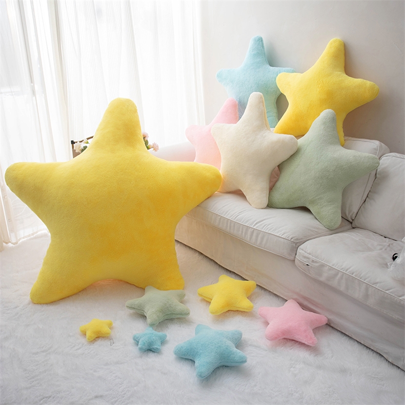 星星抱枕ins北欧星星抱枕超软可爱毛绒睡枕软妹礼物详情1