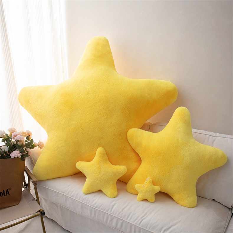 星星抱枕ins北欧星星抱枕超软可爱毛绒睡枕软妹礼物详情29