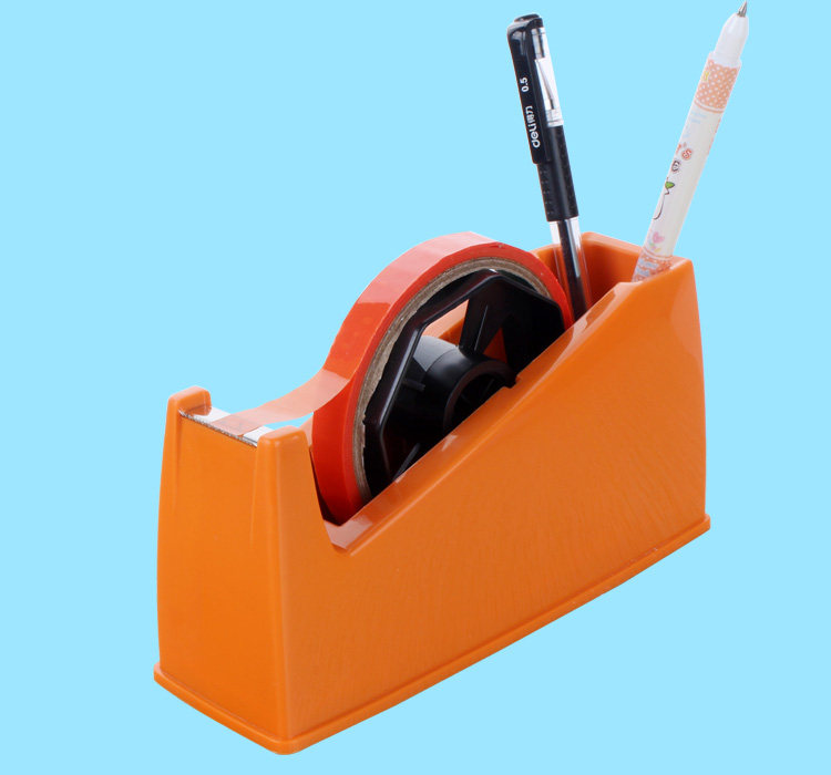 Desktop tape holder, transparent tape table, adhesive tape cutter, adhesive paper holder, factory desktop dual-purpose tape machine pic 19