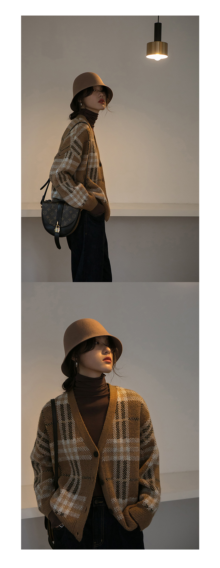 1313内搭王 加绒款七色堆堆高领弹力打底衫女秋季黑咖杏色长袖T恤详情29