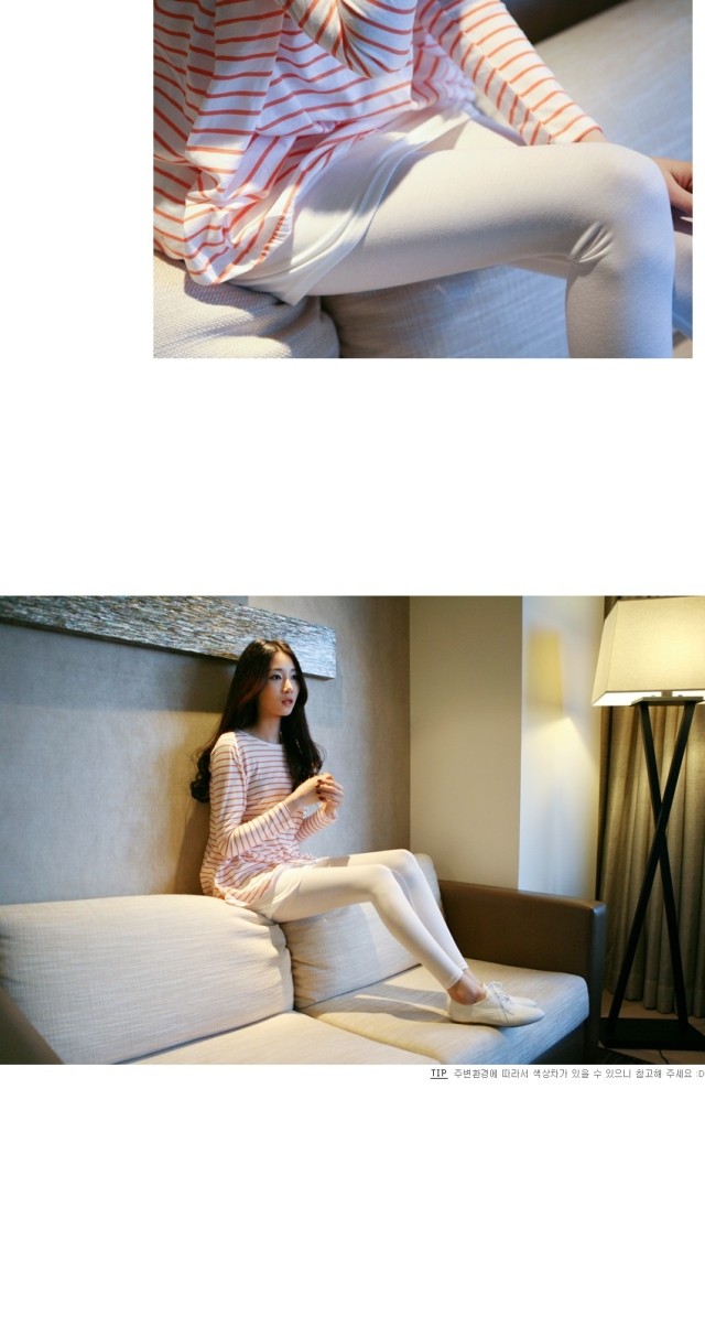 春季新款莫代尔打底裤 女外穿小脚裤 糖果色修身九分裤 批发详情11