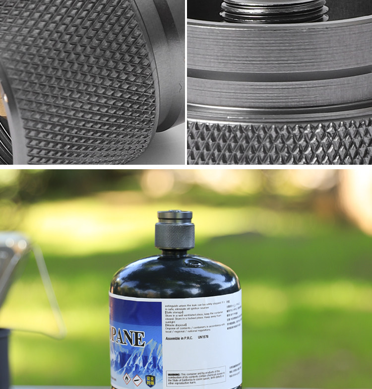 ATLAS outdoor gas stove accessories, gas filling valve adapter, outdoor camping accessories, high-altitude tank gas filling valve pic 7