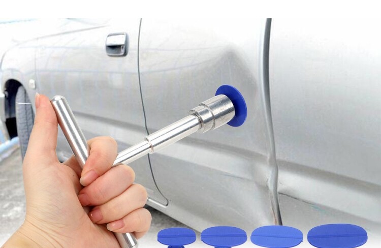 The car dent repair sheet metal tool suction cup can pull the car body powerfully without leaving any marks or damage to the full set of door concavity and convexity pic 8
