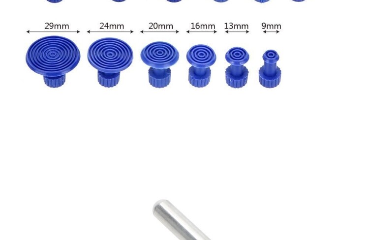 The car dent repair sheet metal tool suction cup can pull the car body powerfully without leaving any marks or damage to the full set of door concavity and convexity pic 15