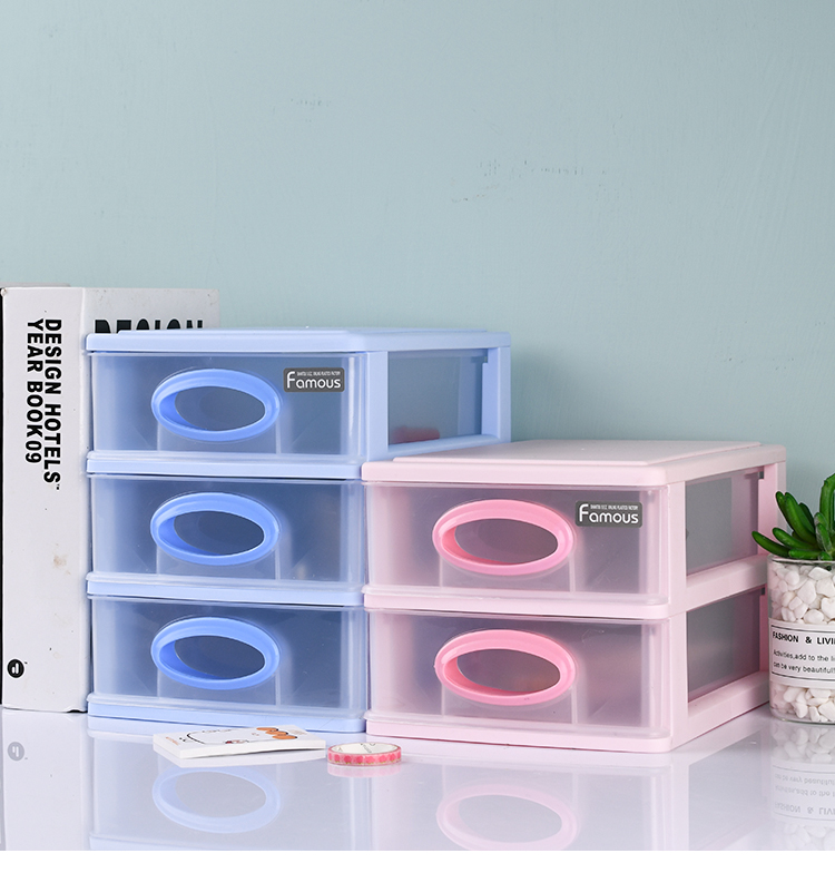 桌面收纳盒抽屉式收纳柜宿舍书桌上置物架可叠加储物整理盒详情17