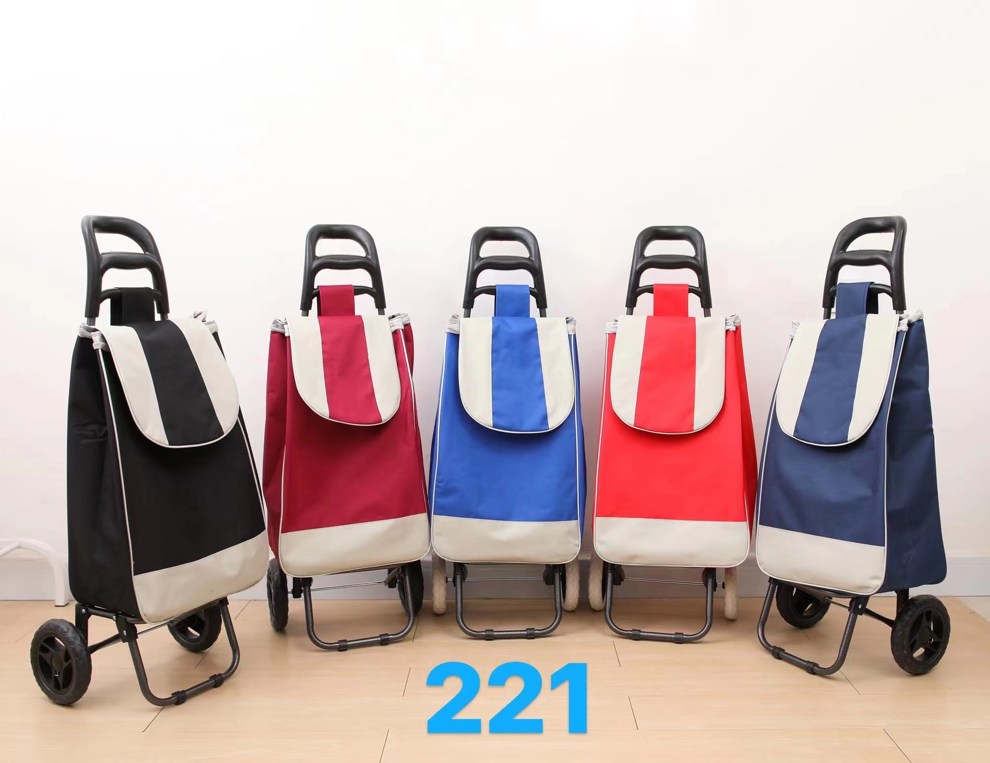 老人专用轻便买菜小拉车 家用便携购物车 爬楼拉货手推车 可折叠拉杆拖车