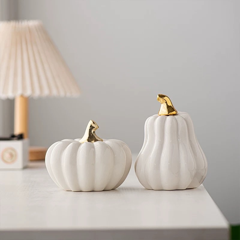 精致陶瓷摆件 现代简约艺术品 客厅装饰品 创意家居摆设礼品产品图